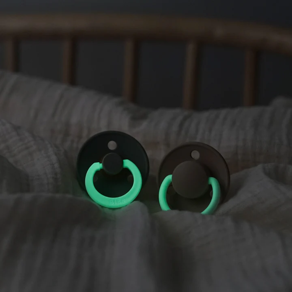 BIBS GLOW Pacifier Double Pack