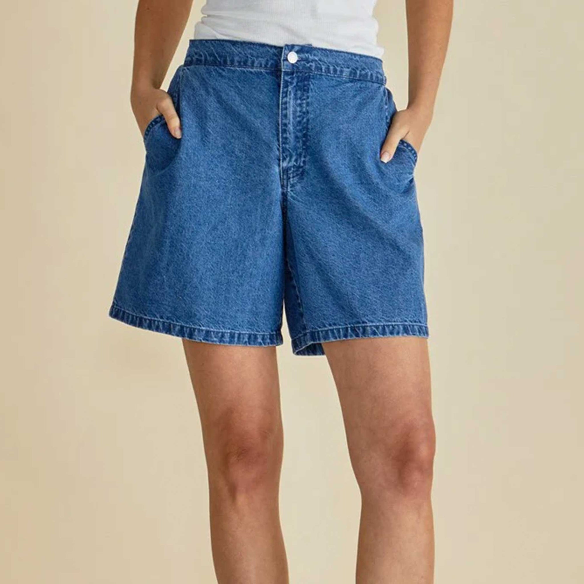 Breeze Relaxed Denim Shorts