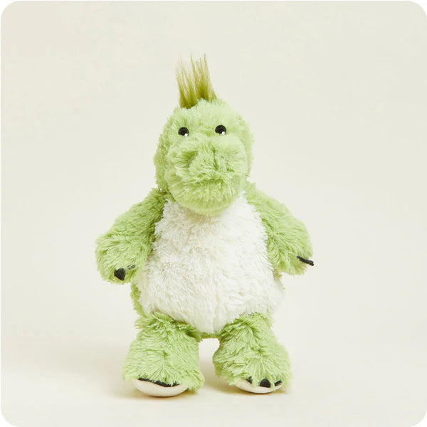 Warmies Green Dinosaur Plush Heatpack