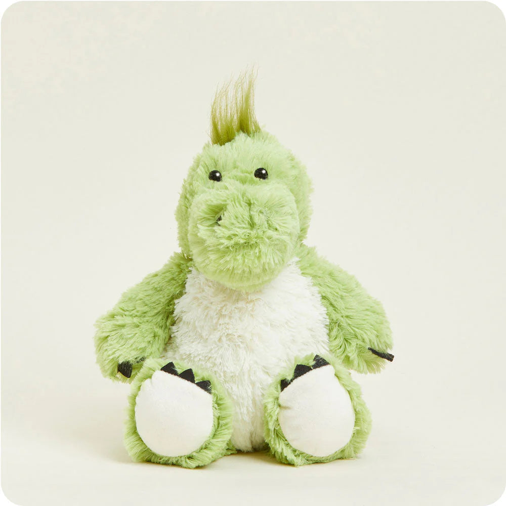 Warmies Green Dinosaur Plush Heatpack
