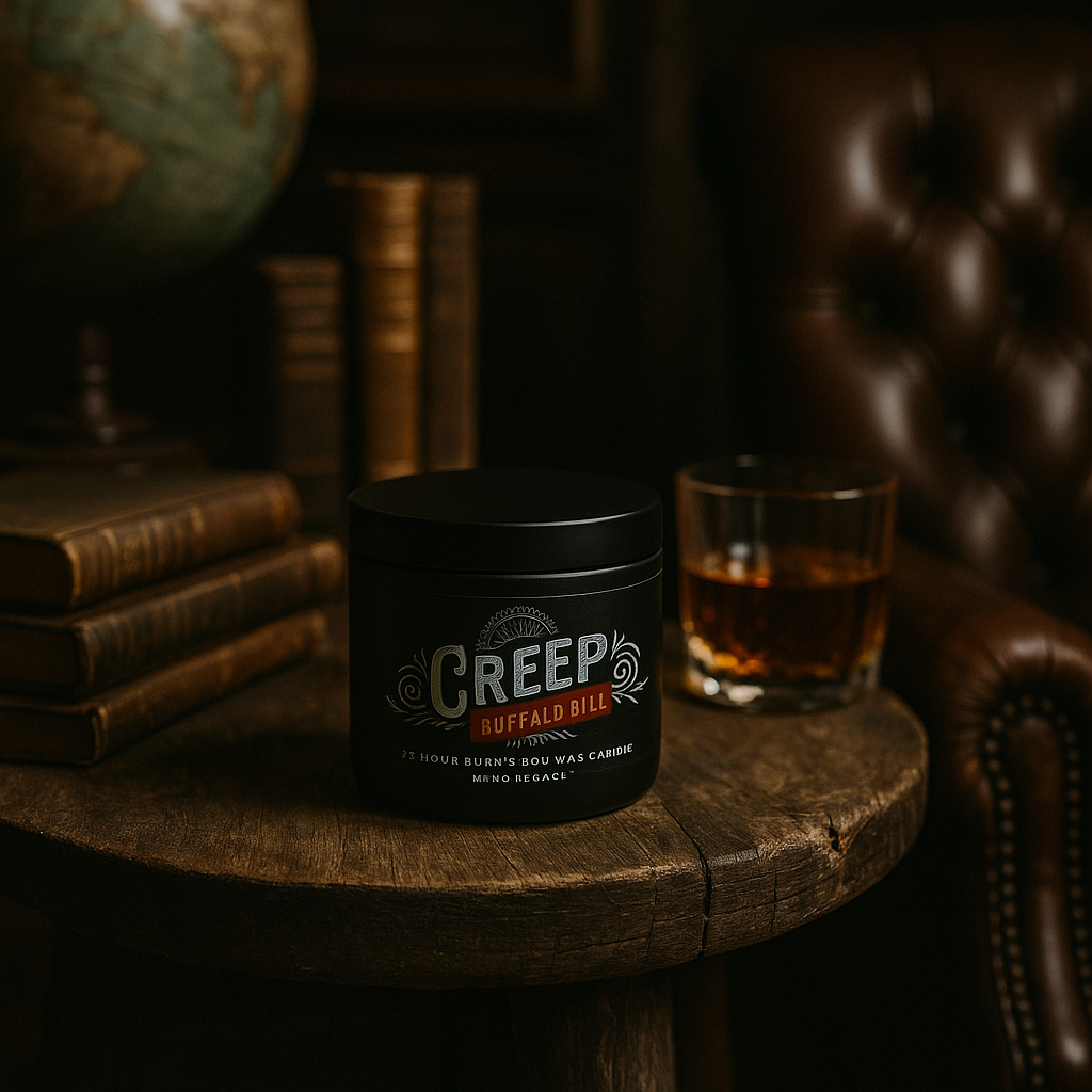 Travel Tin Candle Buffalo Bill