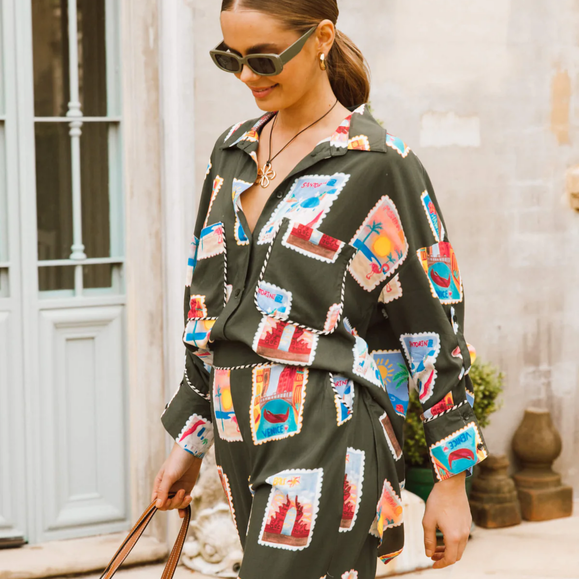 Cherie Long Sleeve Co-ord Shirt