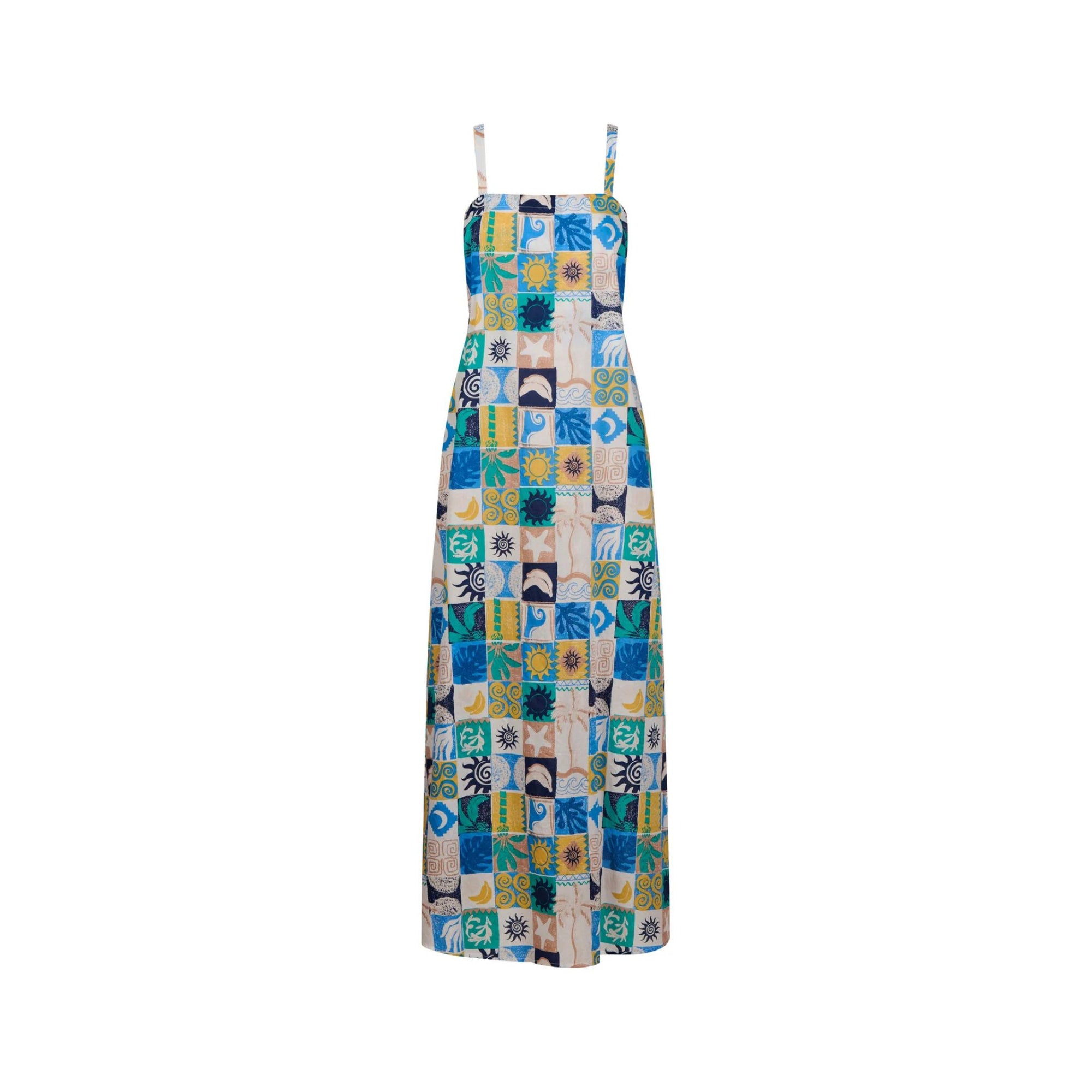 Crete Convertible Tank Maxi - Tile