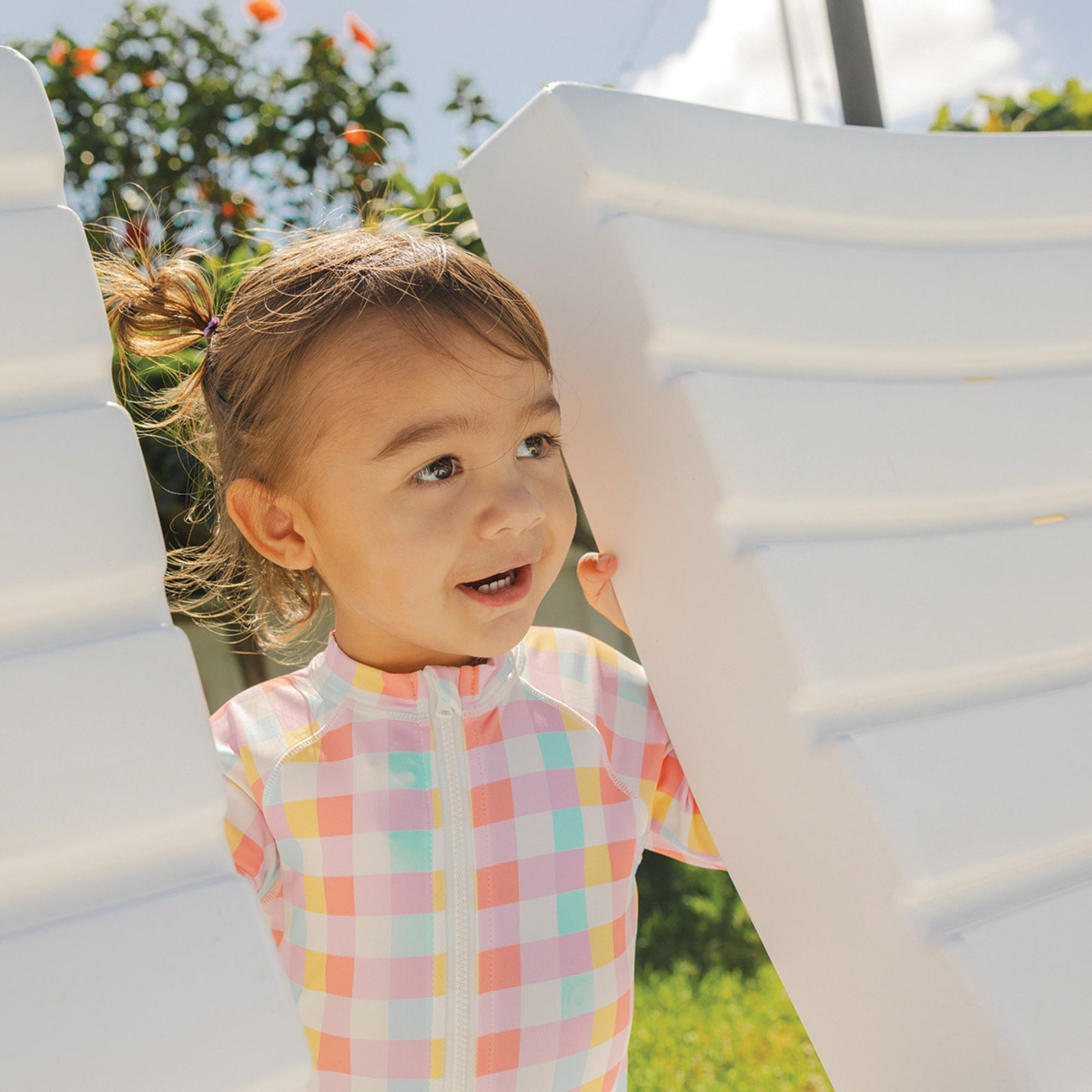 Baby Rash Suit Pop Gingham