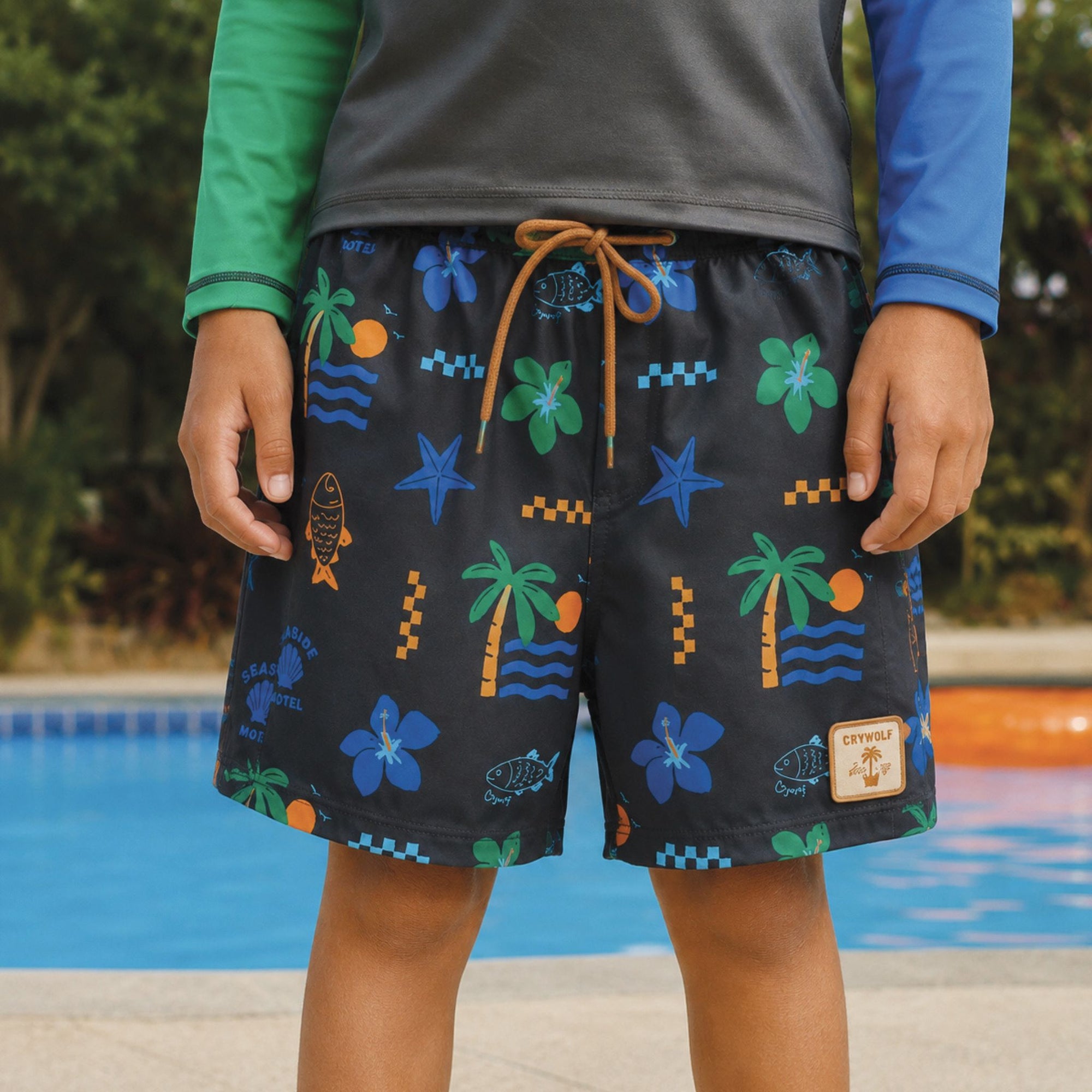 Kids Board Short Seaside Motel