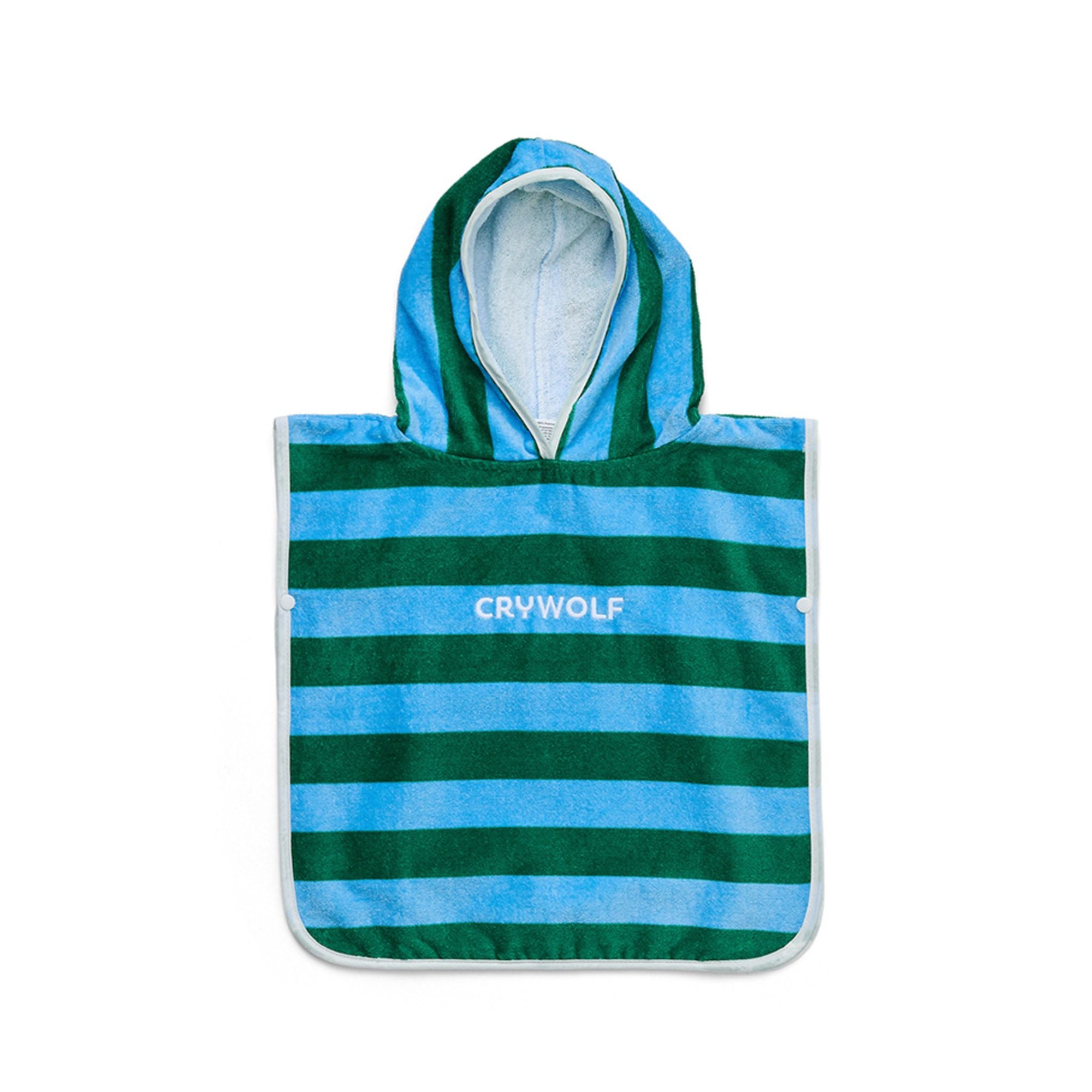Baby Hooded Towel Deck Stripe