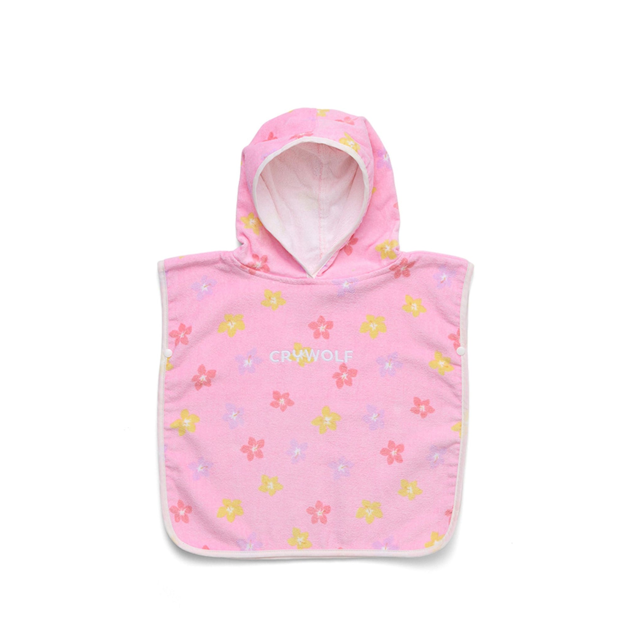 Baby Hooded Towel Hibiscus Bloom
