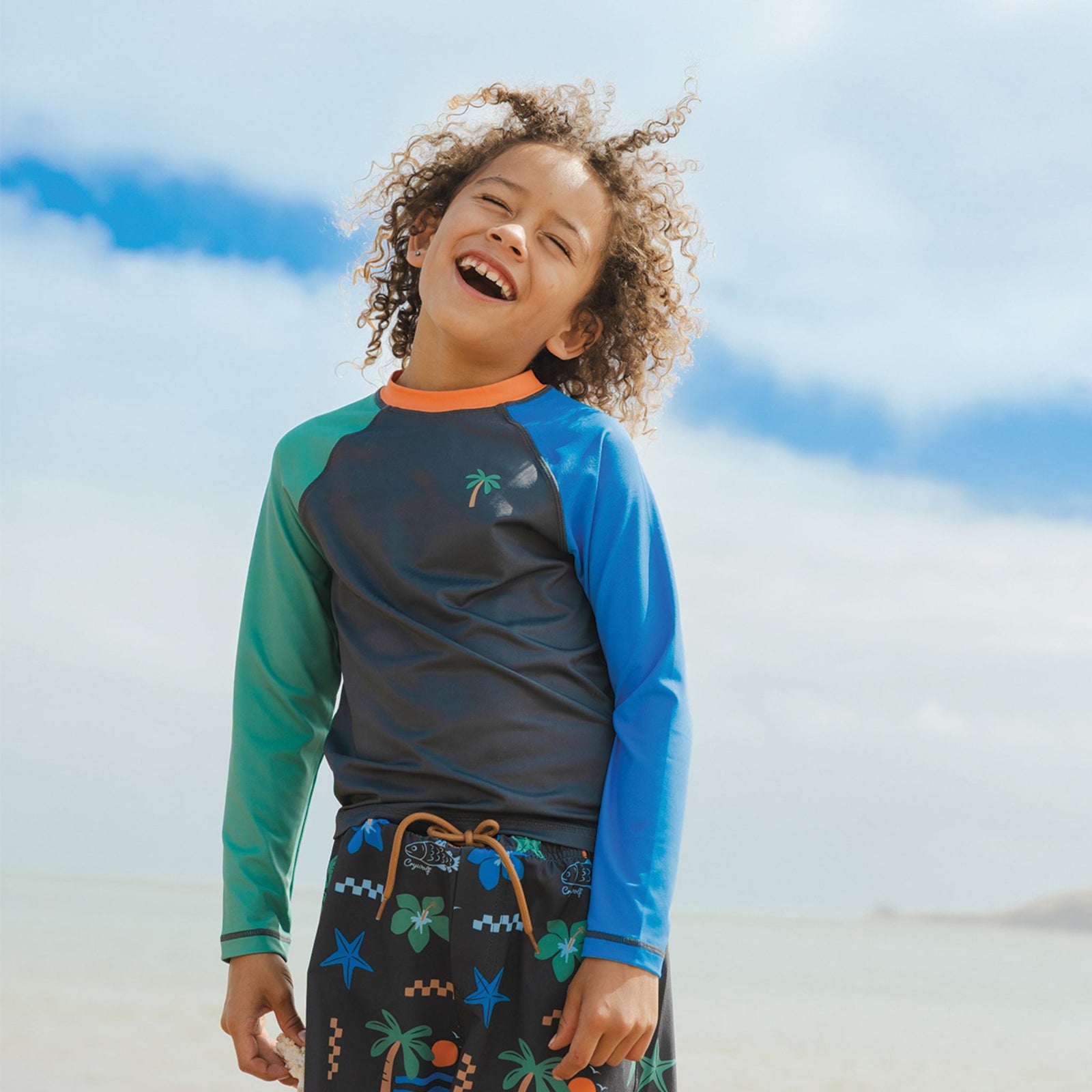 Long Sleeve Rash Vest Seaside