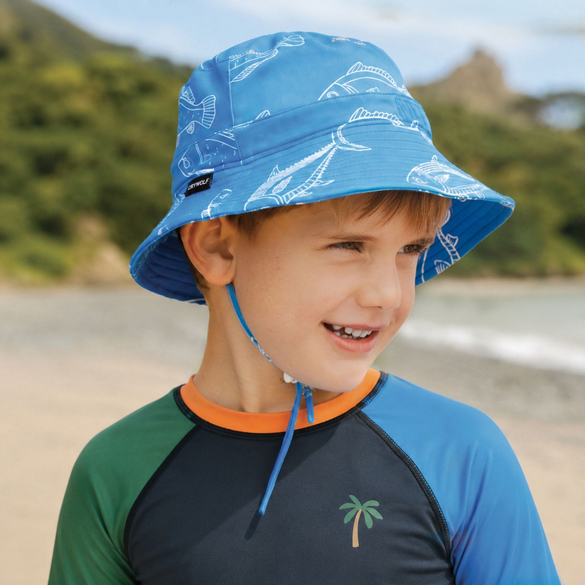 Swim Bucket Hat Saltwater