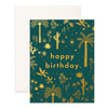 Greeting Card Birthday Desert Palms