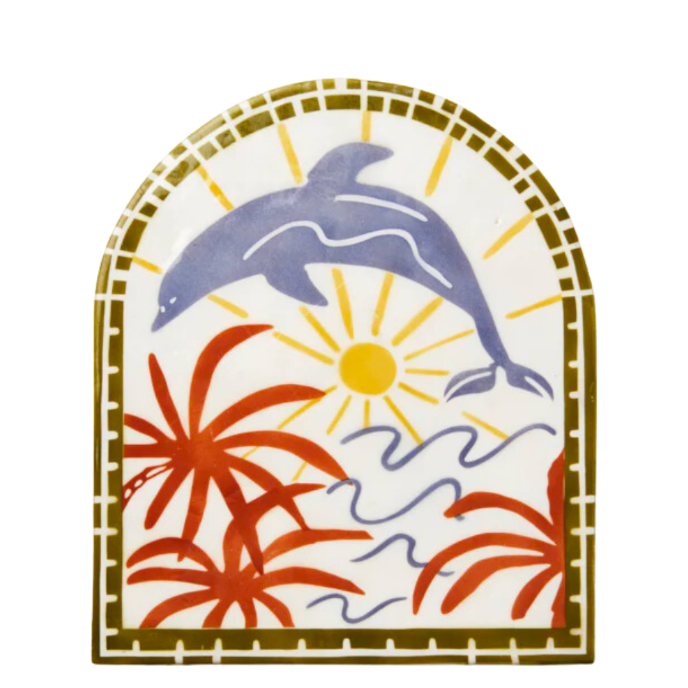Soleil Dolphin Wall Tile