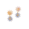 Double Stars Earrings