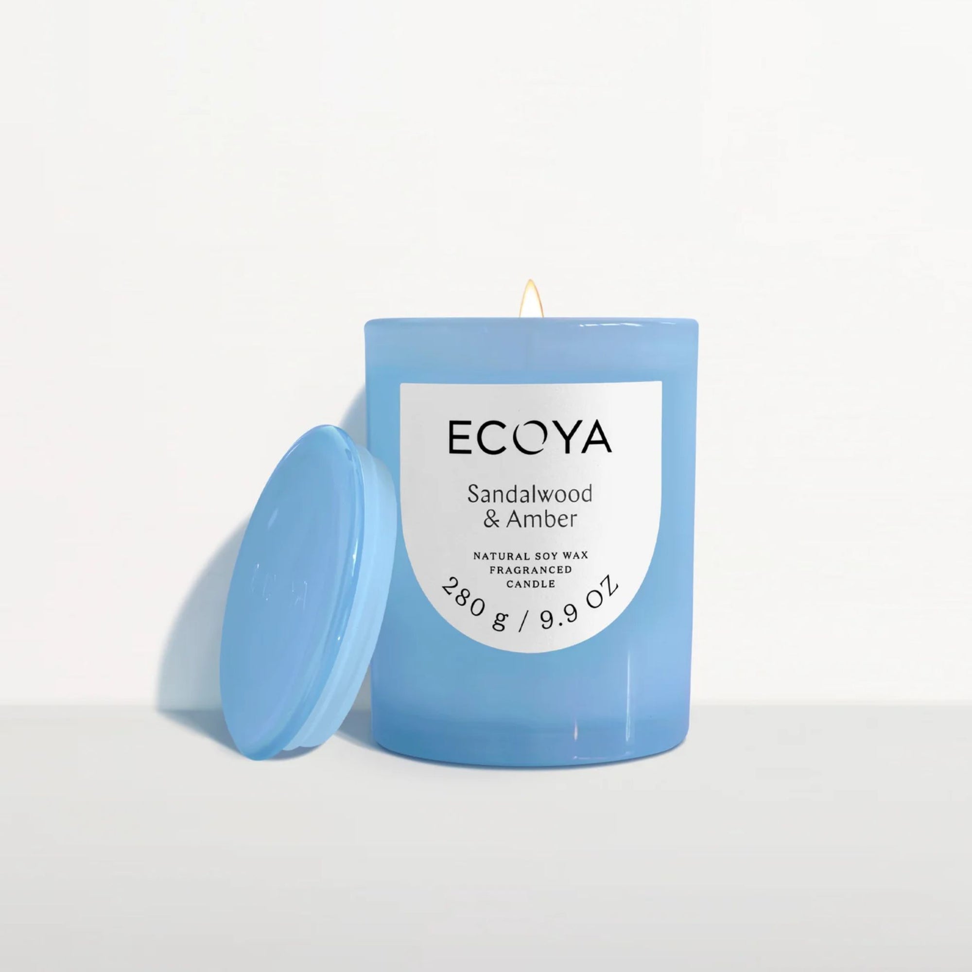 ECOYA Metro Candle - Sandalwood &amp; Amber
