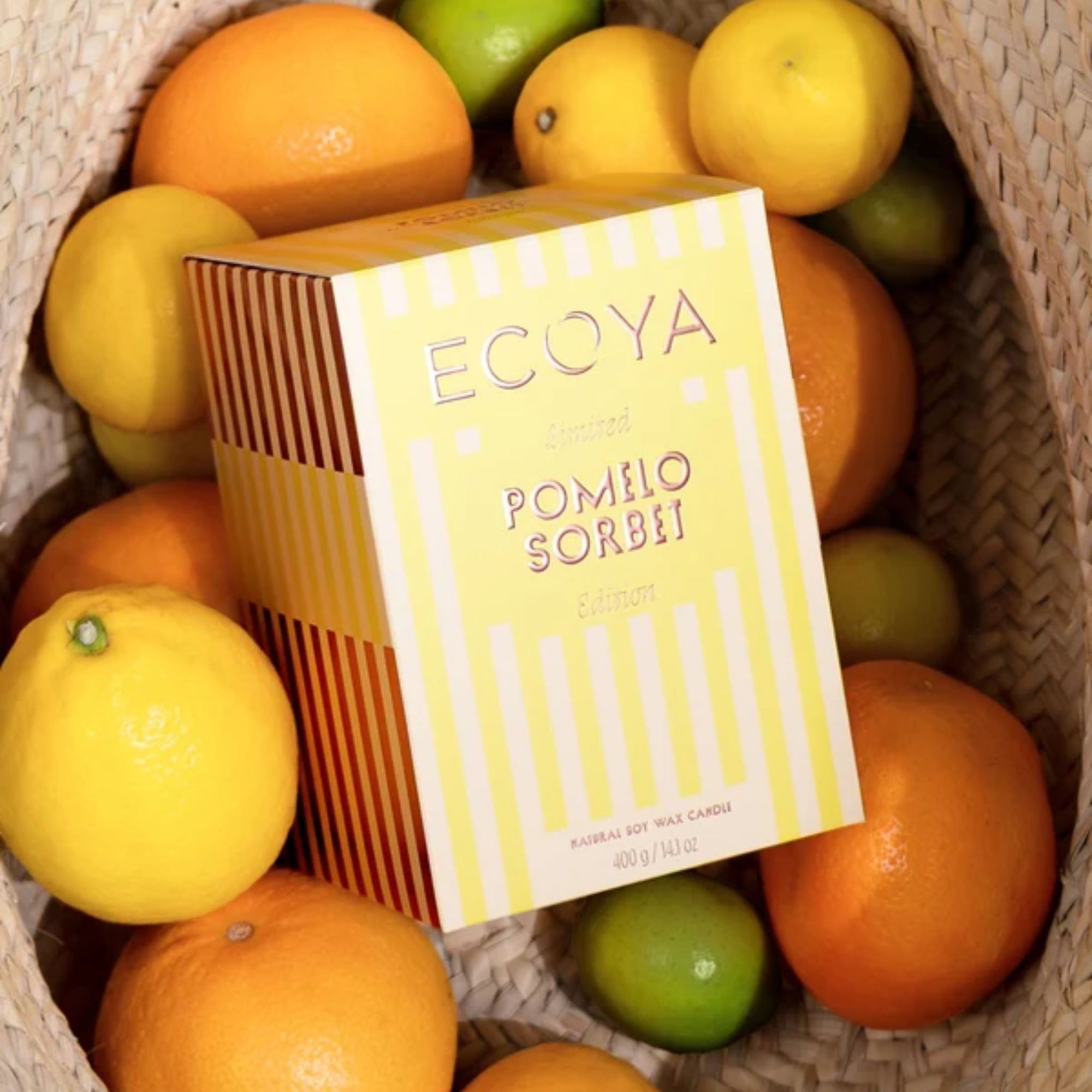 ECOYA Madison Candle - Pomelo Sorbet