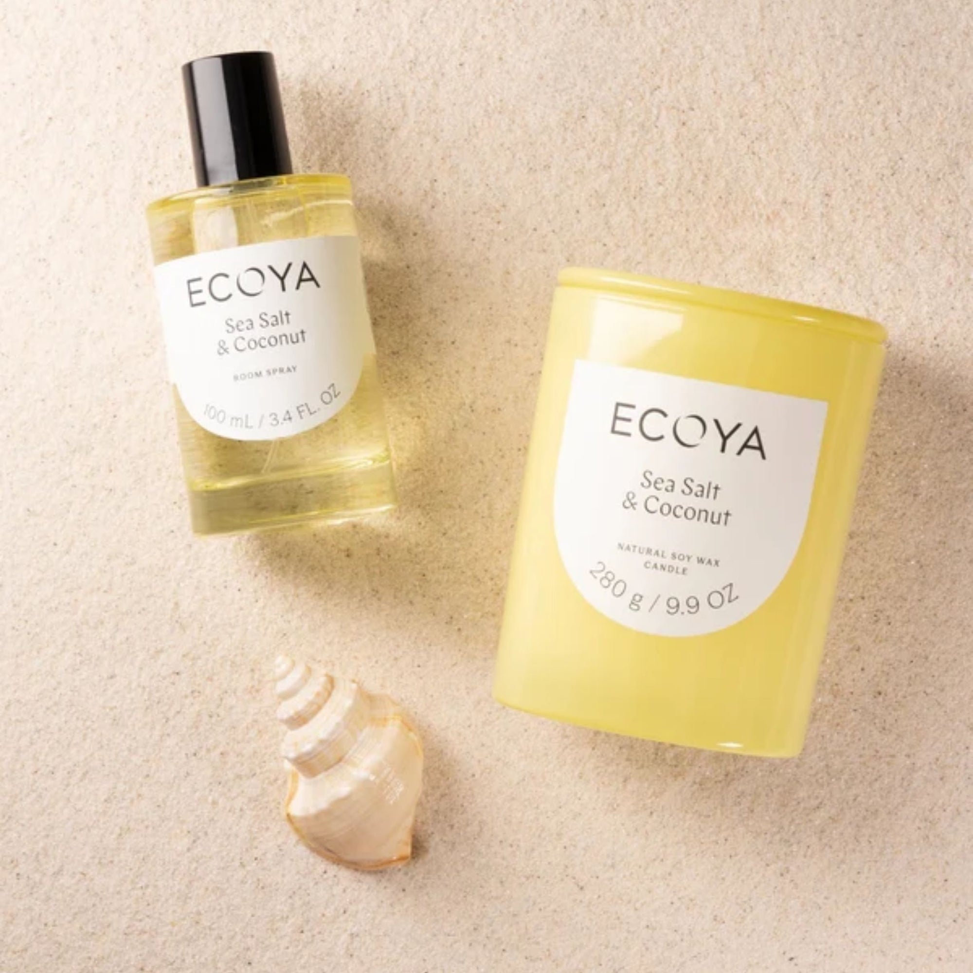ECOYA Metro Candle - Sea Salt &amp; Coconut