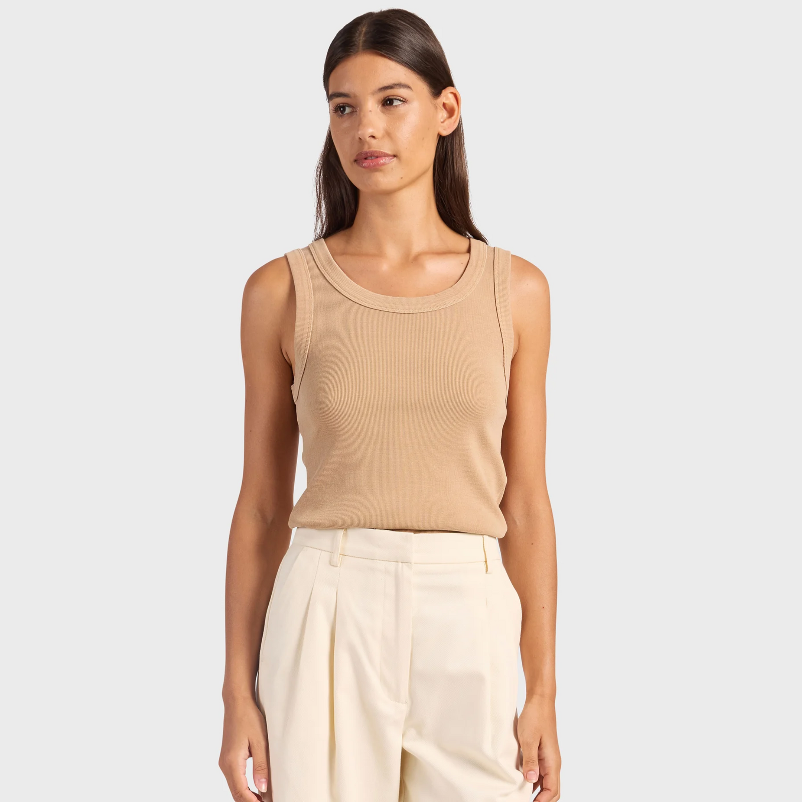 Women's Essential Rib Tank Sale