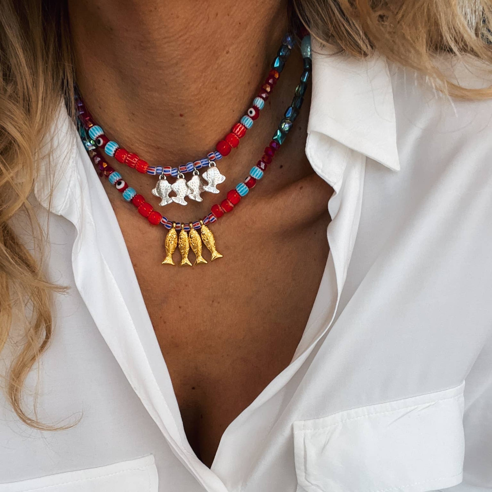 Aegean Splash Necklace