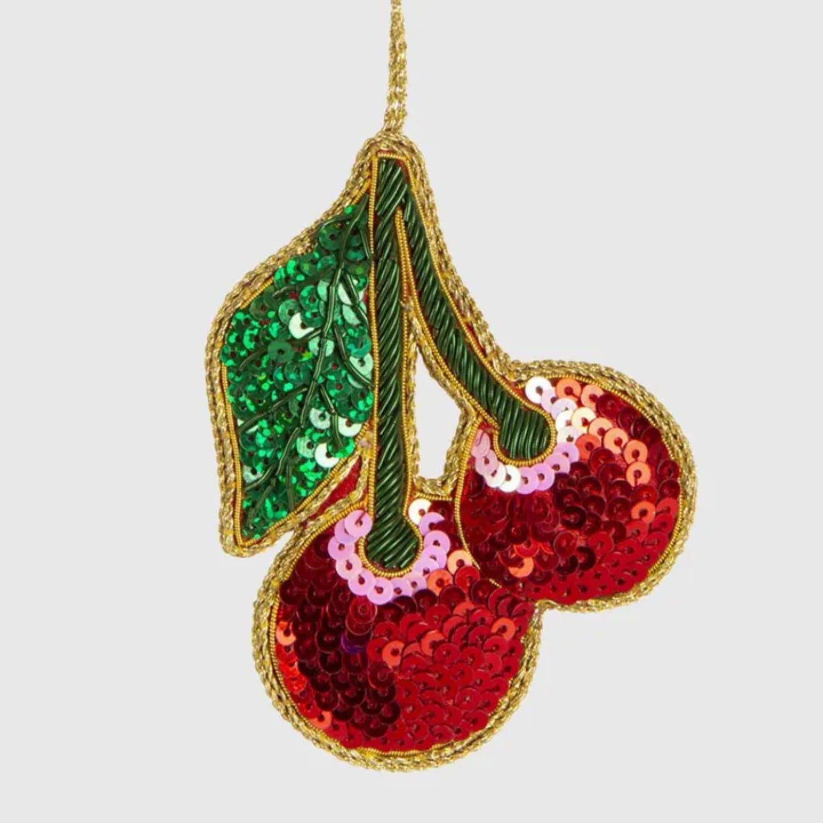 Cherrylicious Sequin Tree Decoration