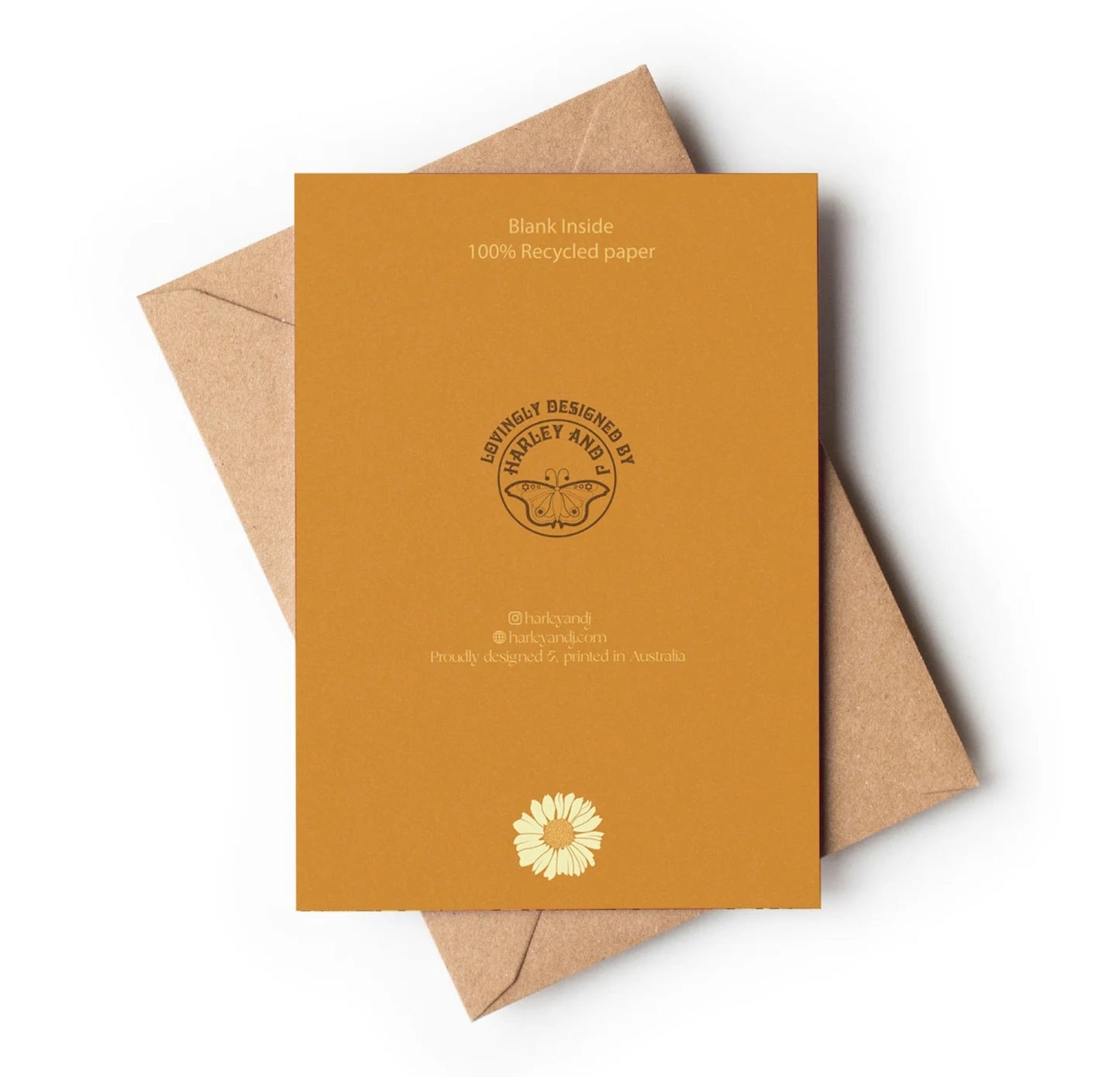 Greeting Card Floral Surfer