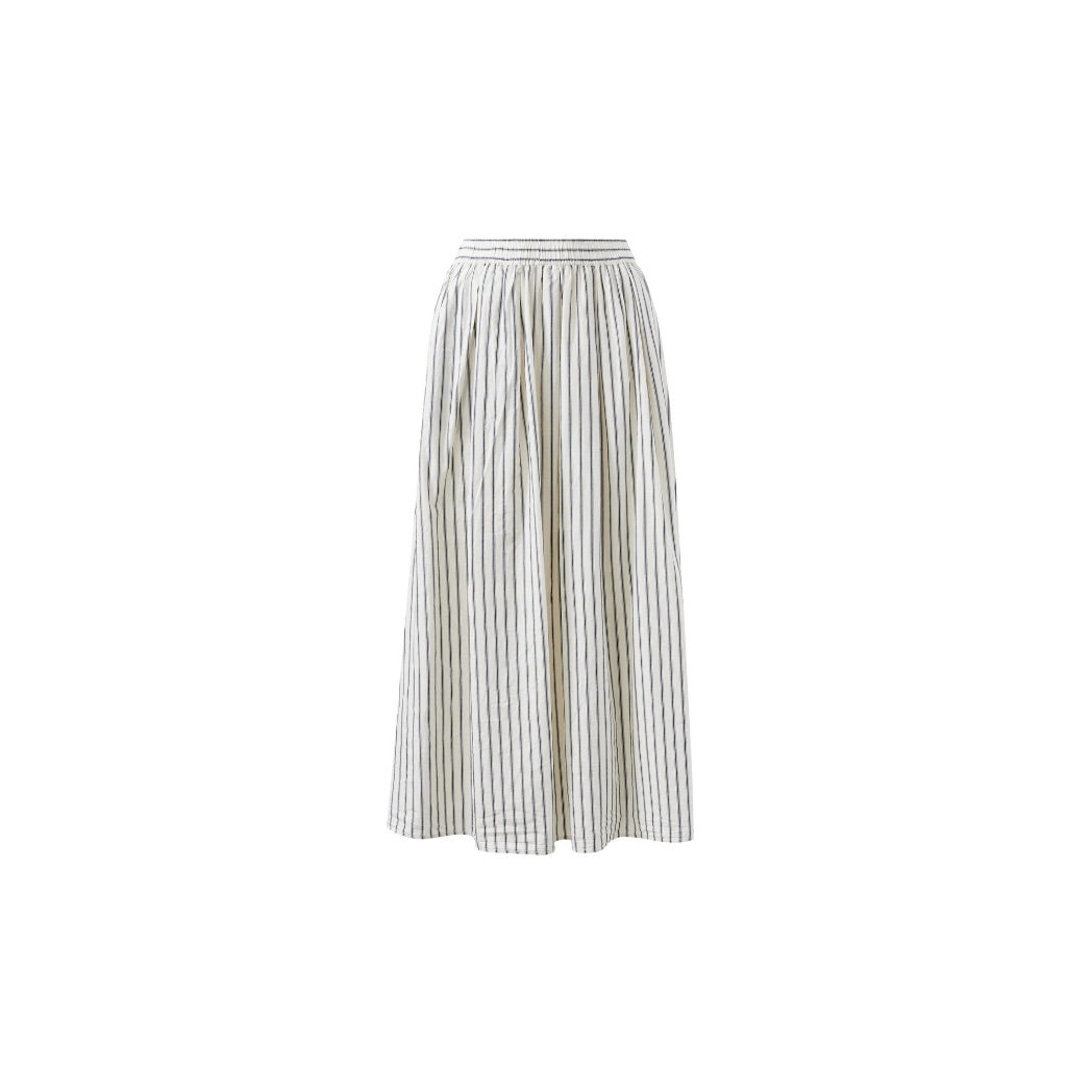 Florence Maxi Skirt Navy Stripe