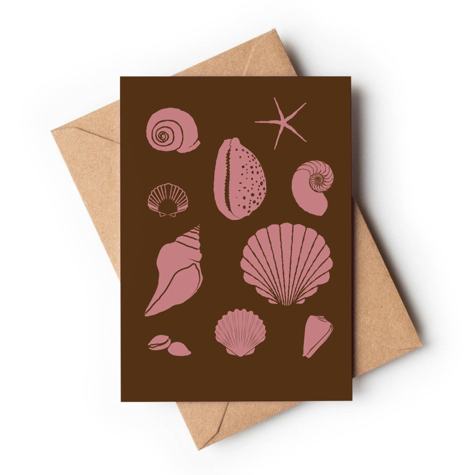 Greeting Card Sea Shells