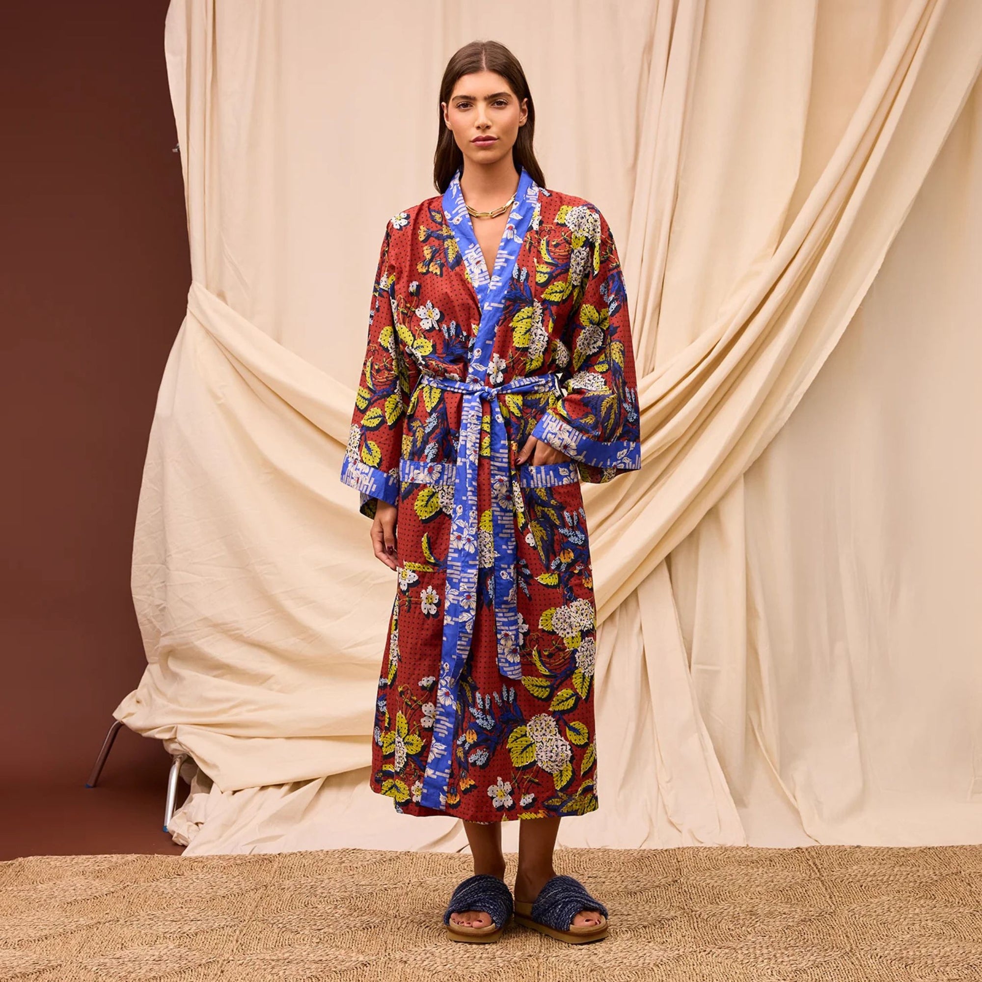 Heidi Cotton Voile Robe