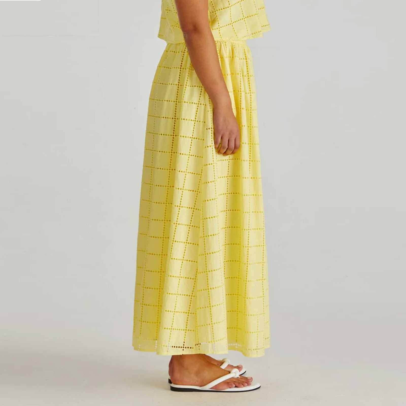 Helmo Broderie Full Skirt