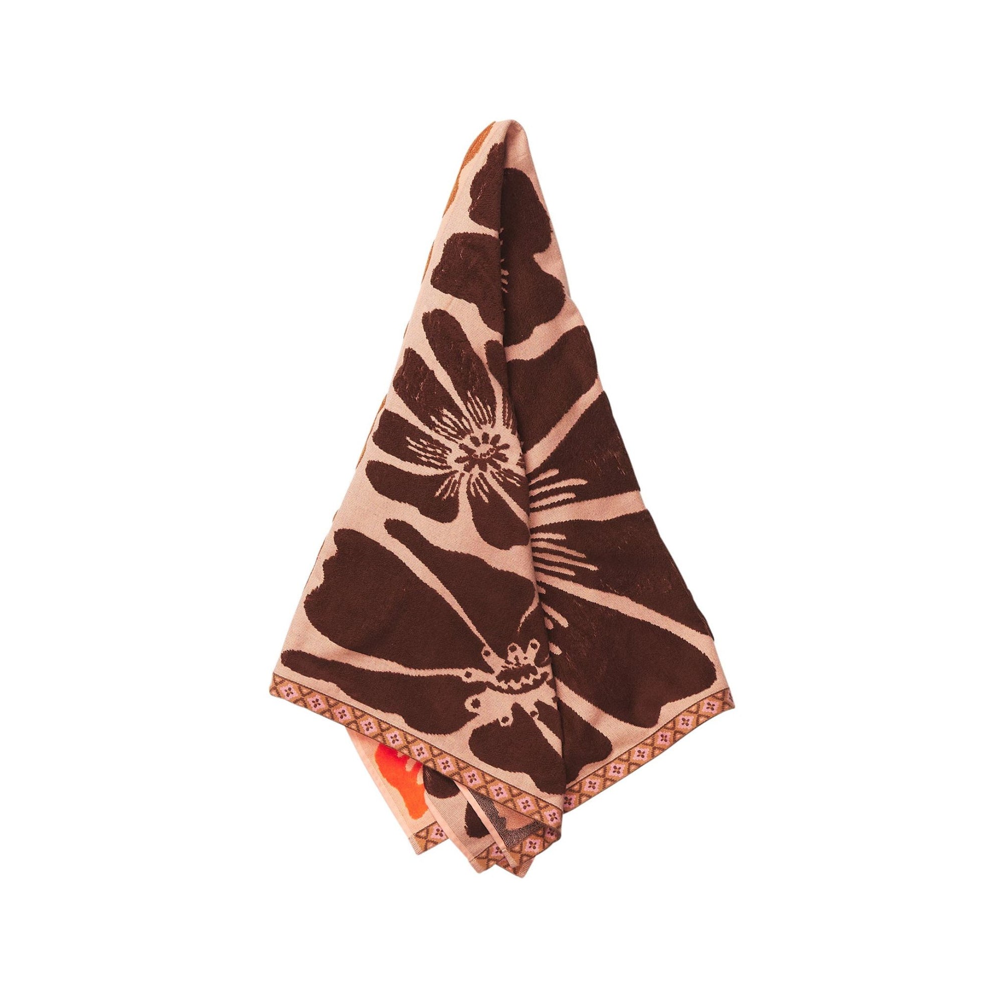 Jolene Bath Sheet - Carnelian
