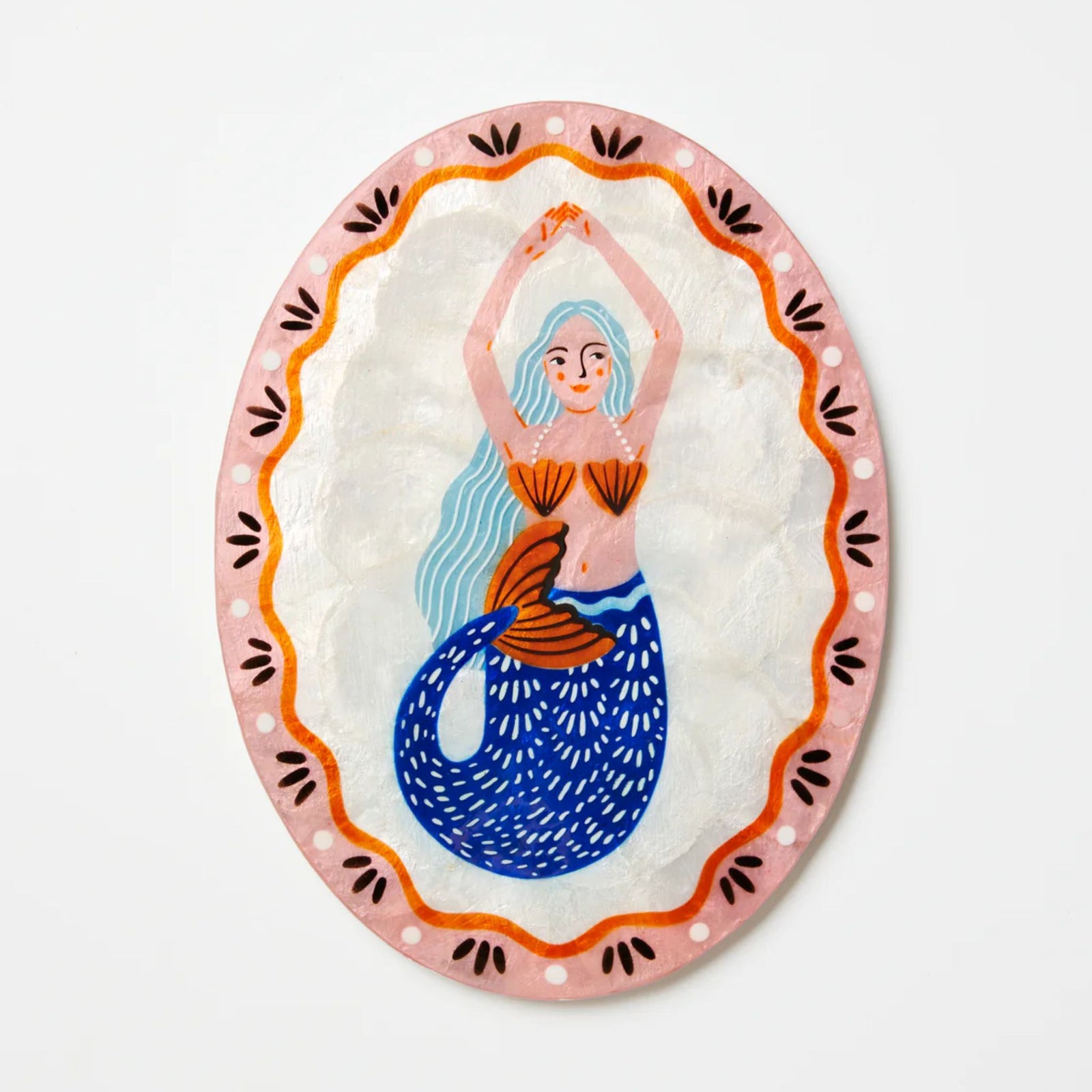 Mermaid Pearl Fan Tile