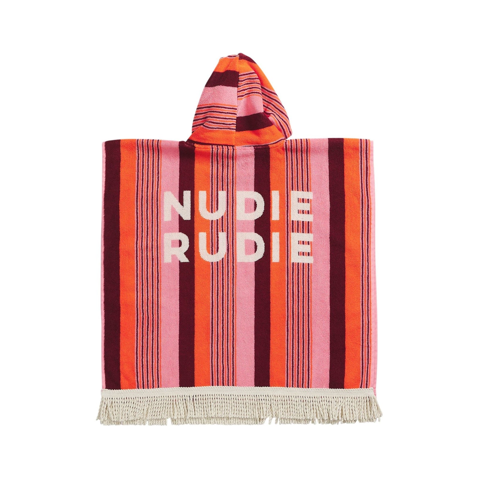 June Nudie Hooded Towel - Dahlia