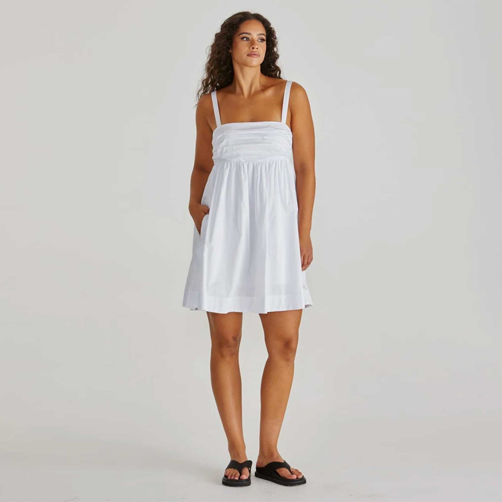 Laurie Empire Line Mini Dress