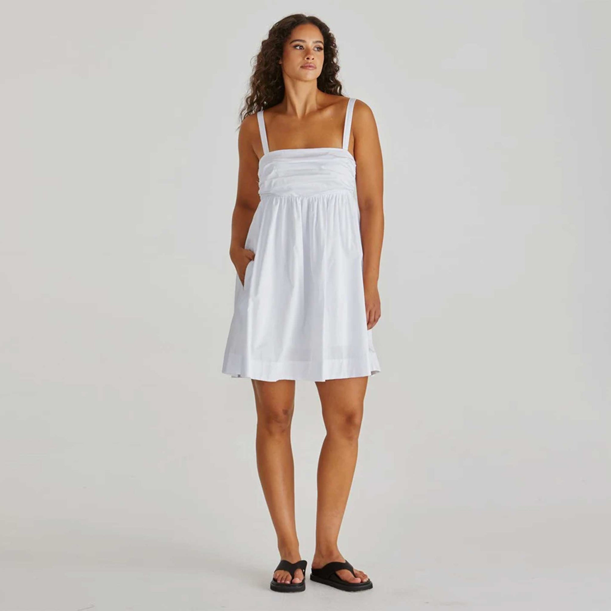 Laurie Empire Line Mini Dress