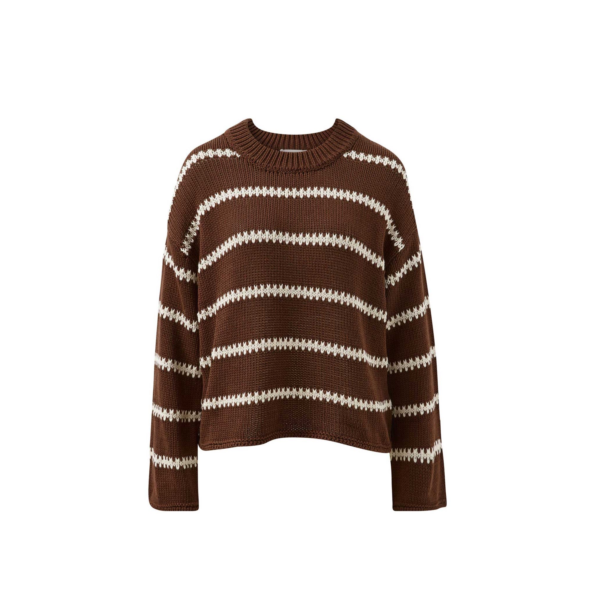 Lila Oversized Knit Crew
