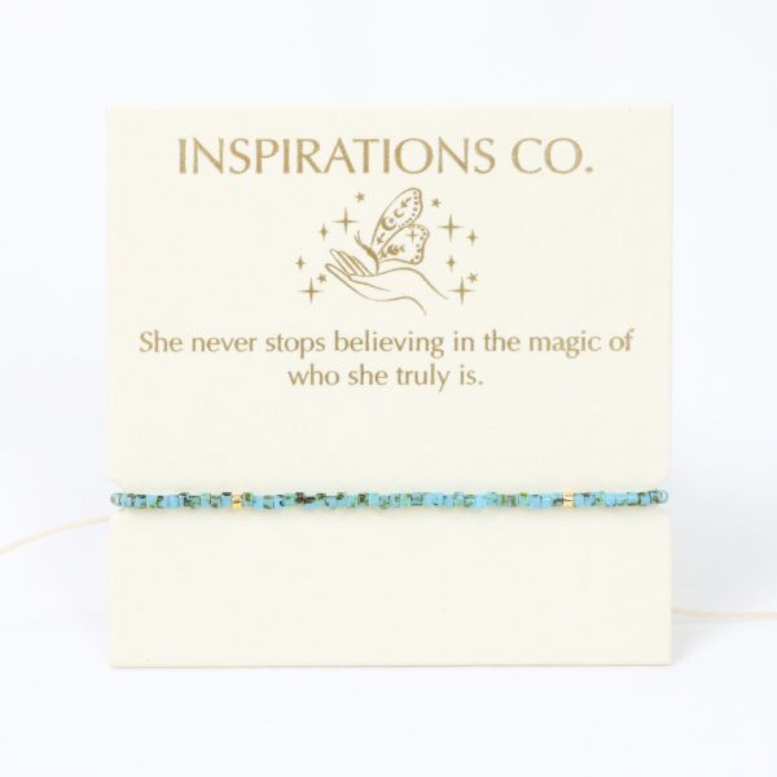 Inspiration Bracelet Turquoise Tort and Gold