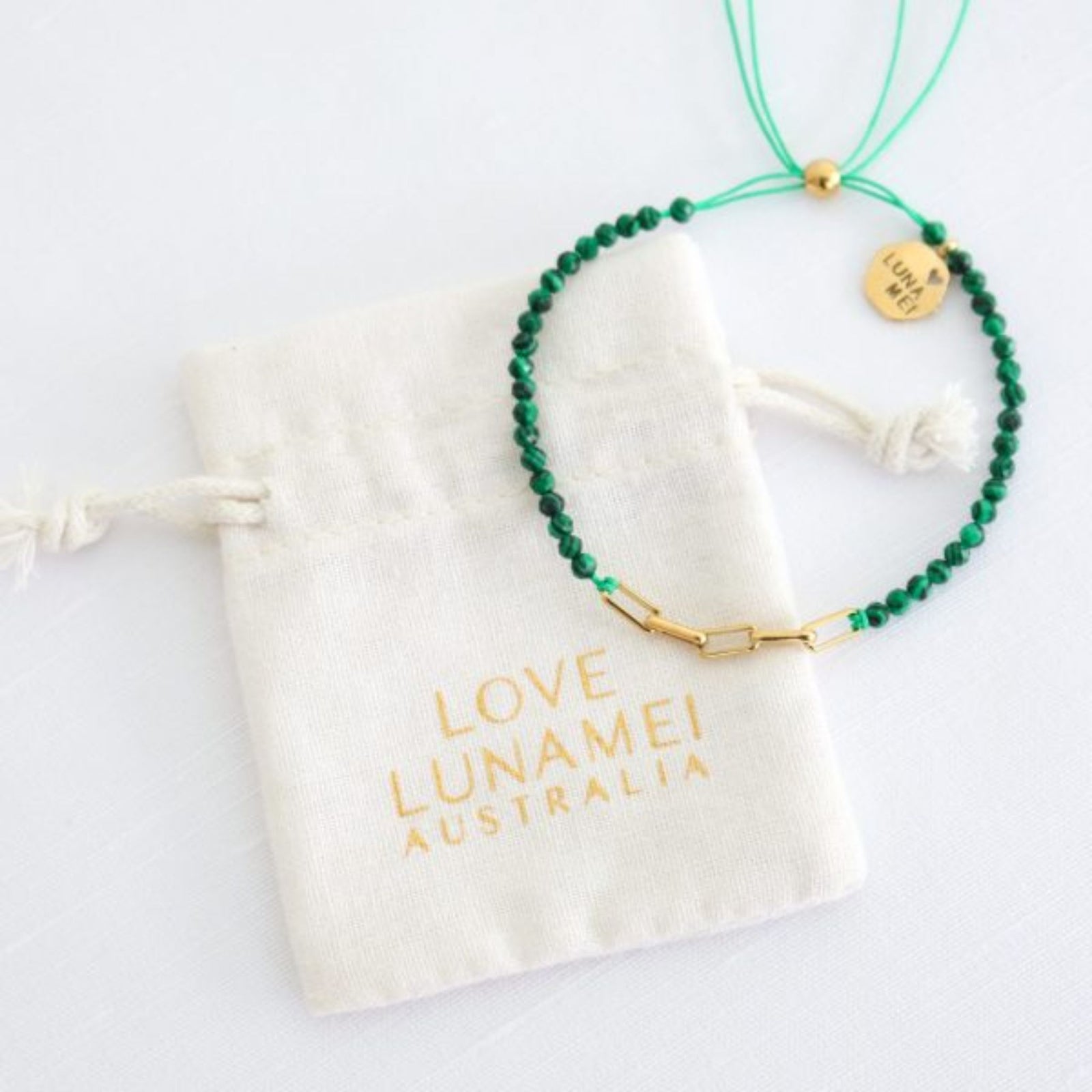 Malachite Mei Bracelet