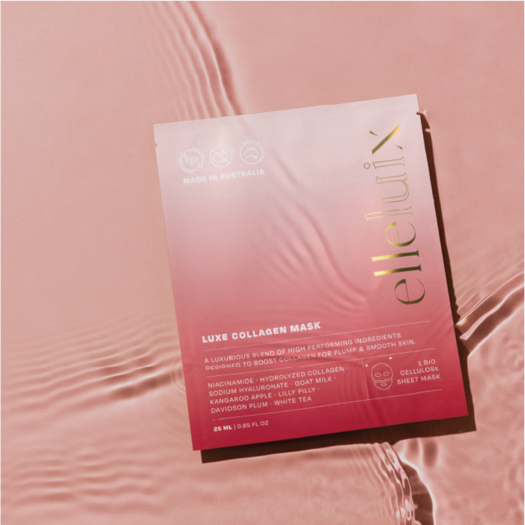 Luxe Collagen Bio Cellulose Sheet Mask