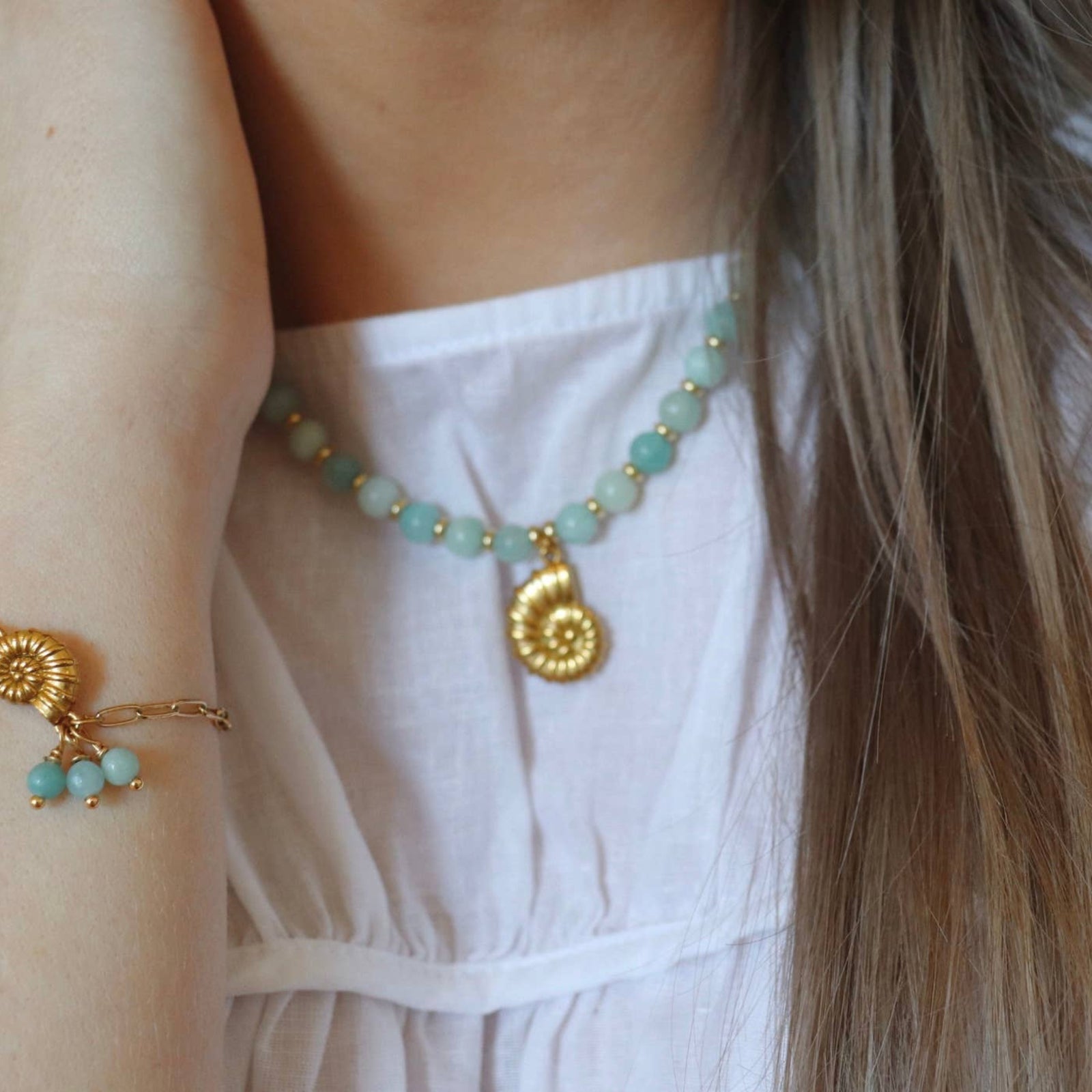 Marine Amazonite Necklace