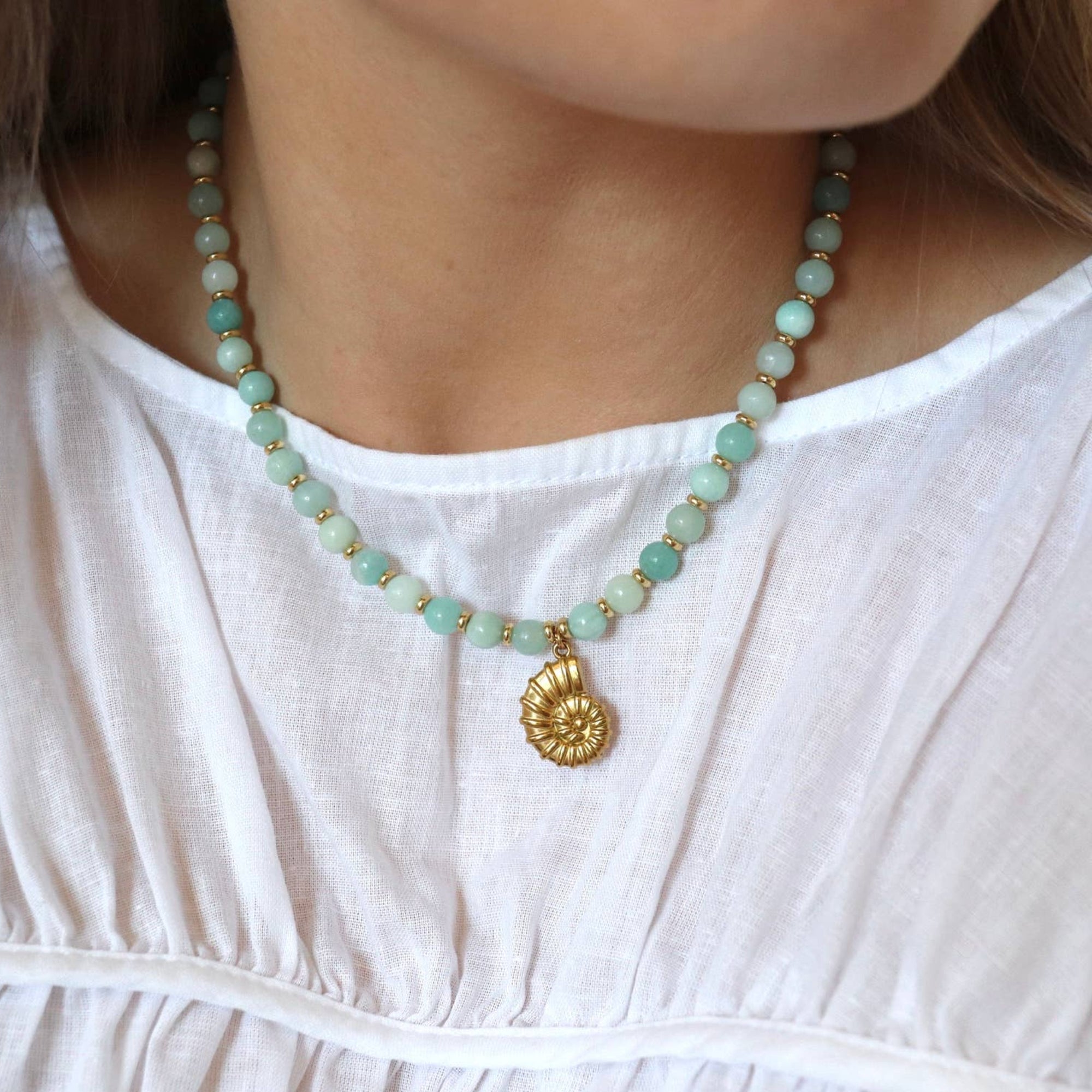Marine Amazonite Necklace