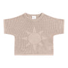 Jacquard Knit Sun Tee