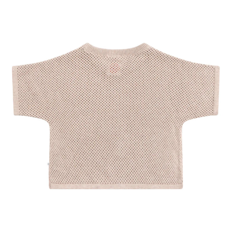 Jacquard Knit Sun Tee