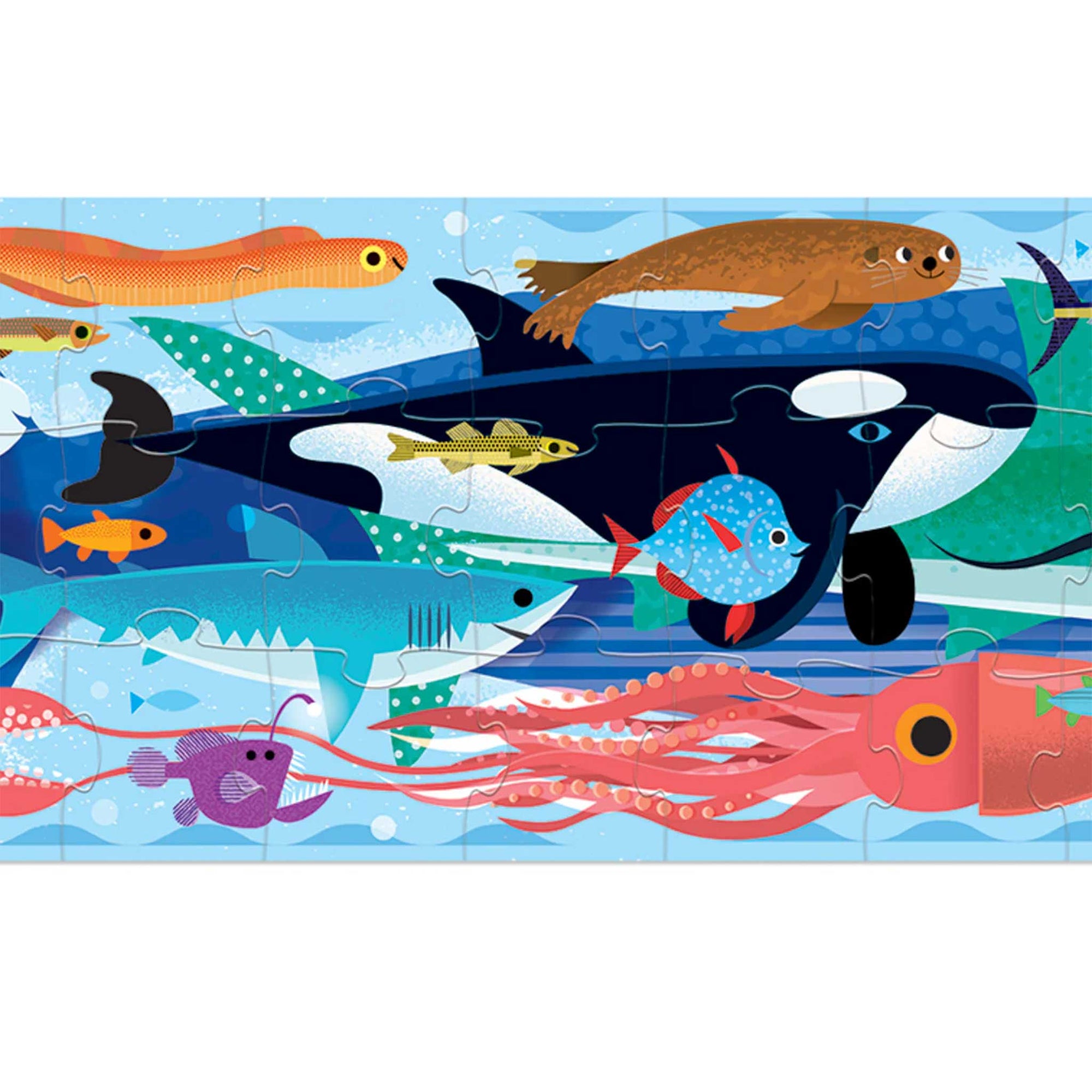 Super Duper Long Puzzle 60 pc - Ocean