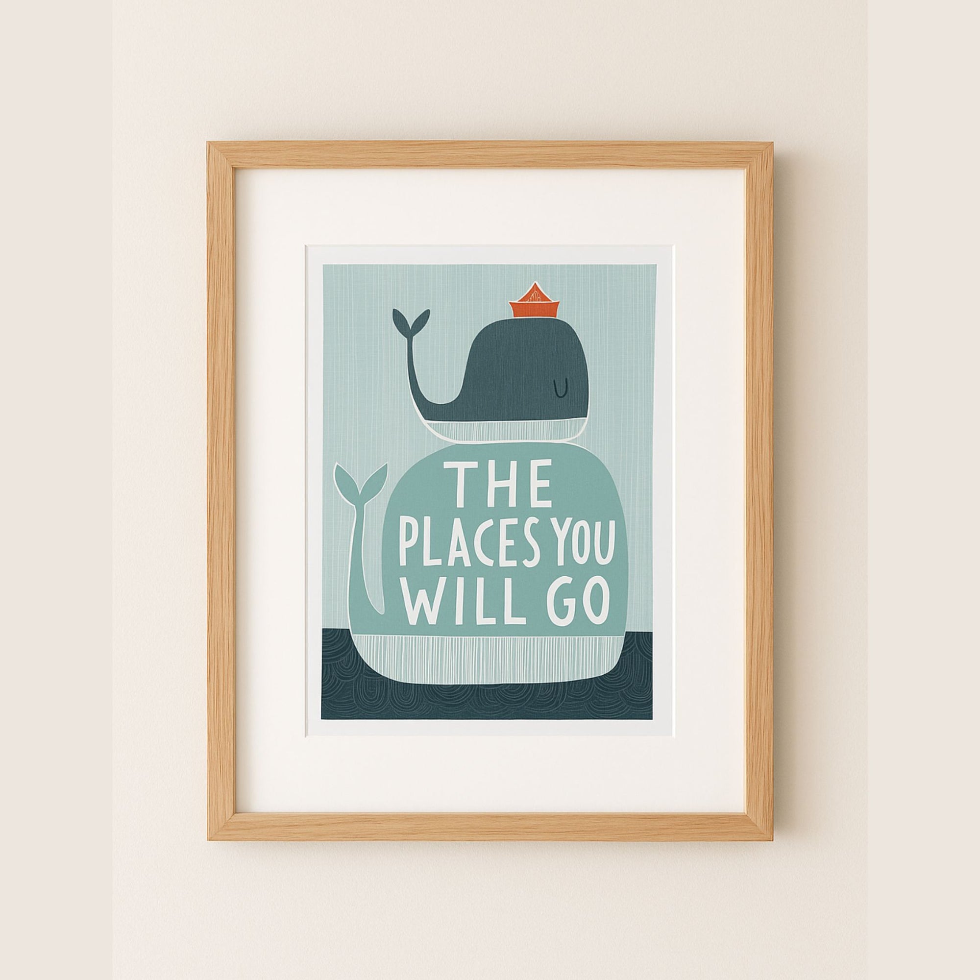 The Places You Will Go Framed Print