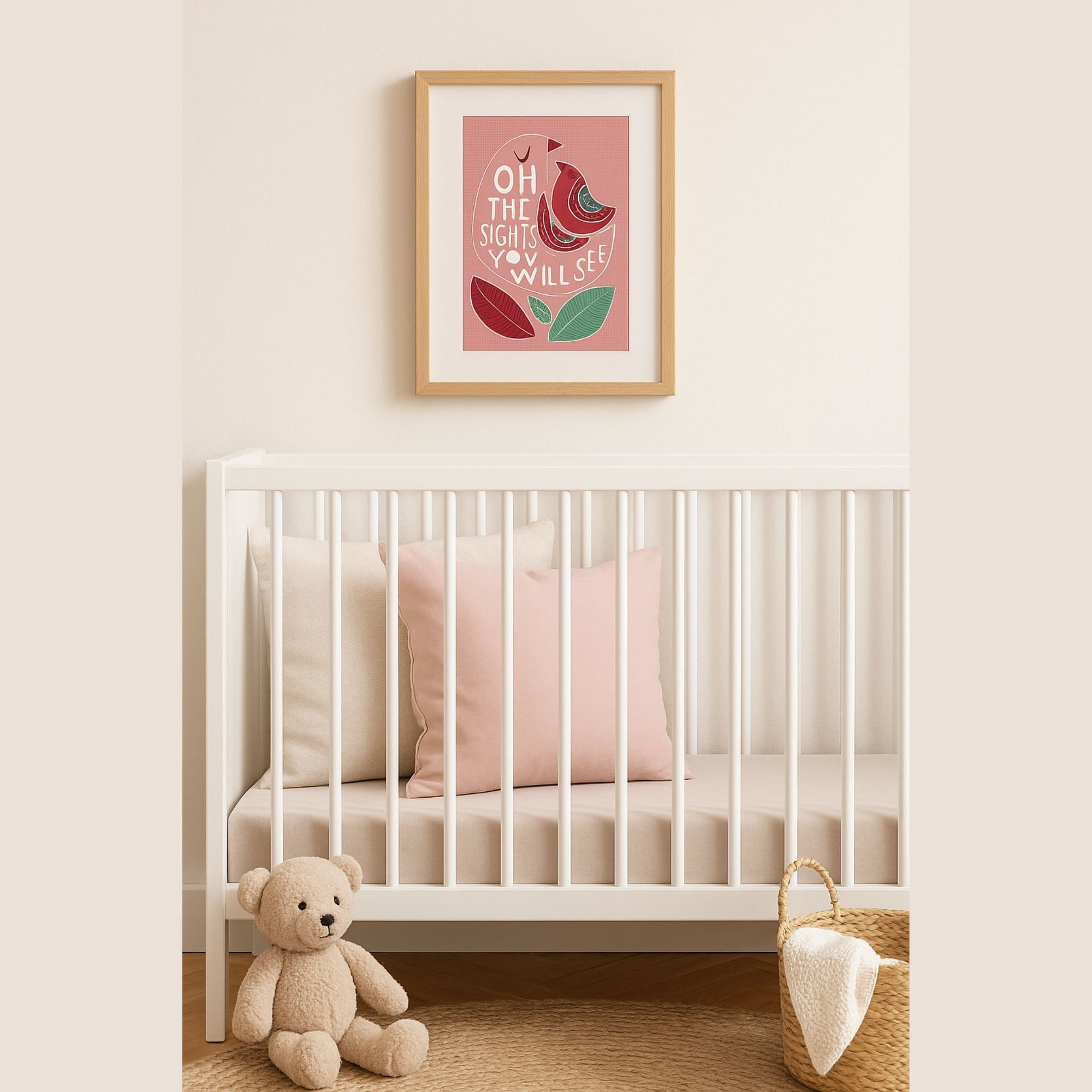 Oh the Sights You Will See Framed Print