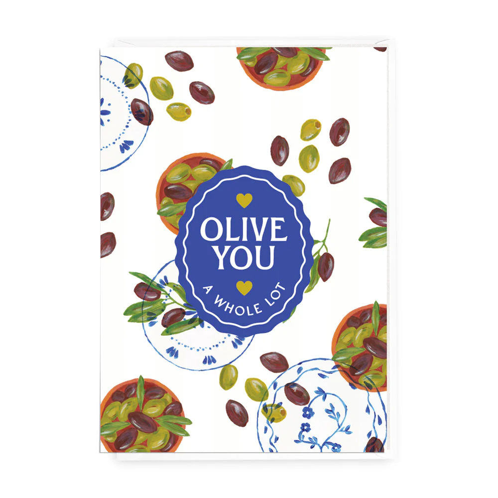 Greeting Card Olive You