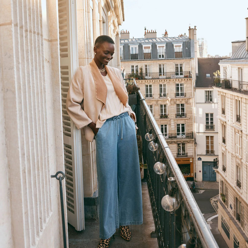 Pepi Wide Denim Pant