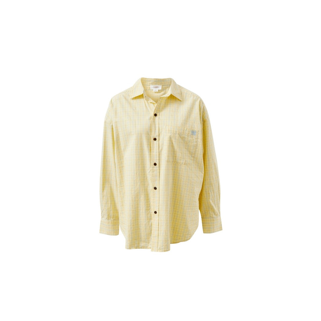 Peta Oversized Shirt Faded Sun Check
