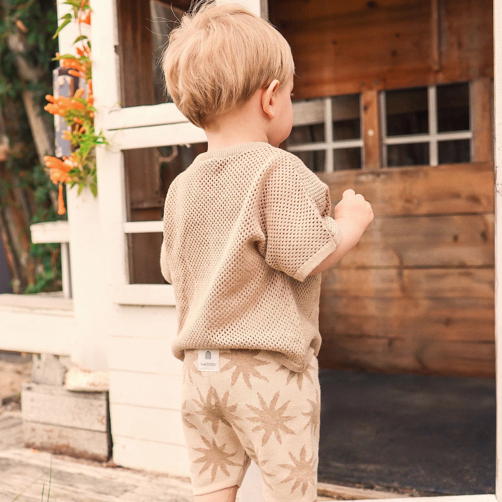 Jacquard Knit Bike Shorts