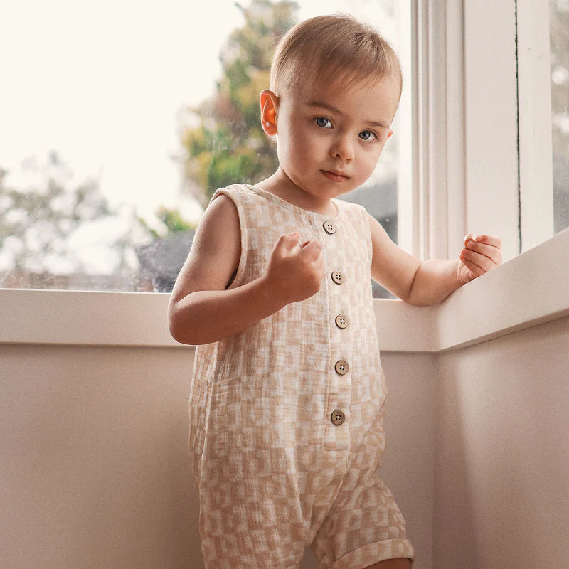 Slouchy Sleeveless Shortall