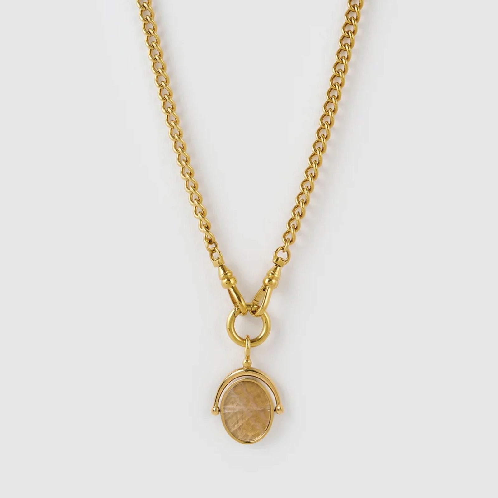 Sabine Spinner Charm Necklace