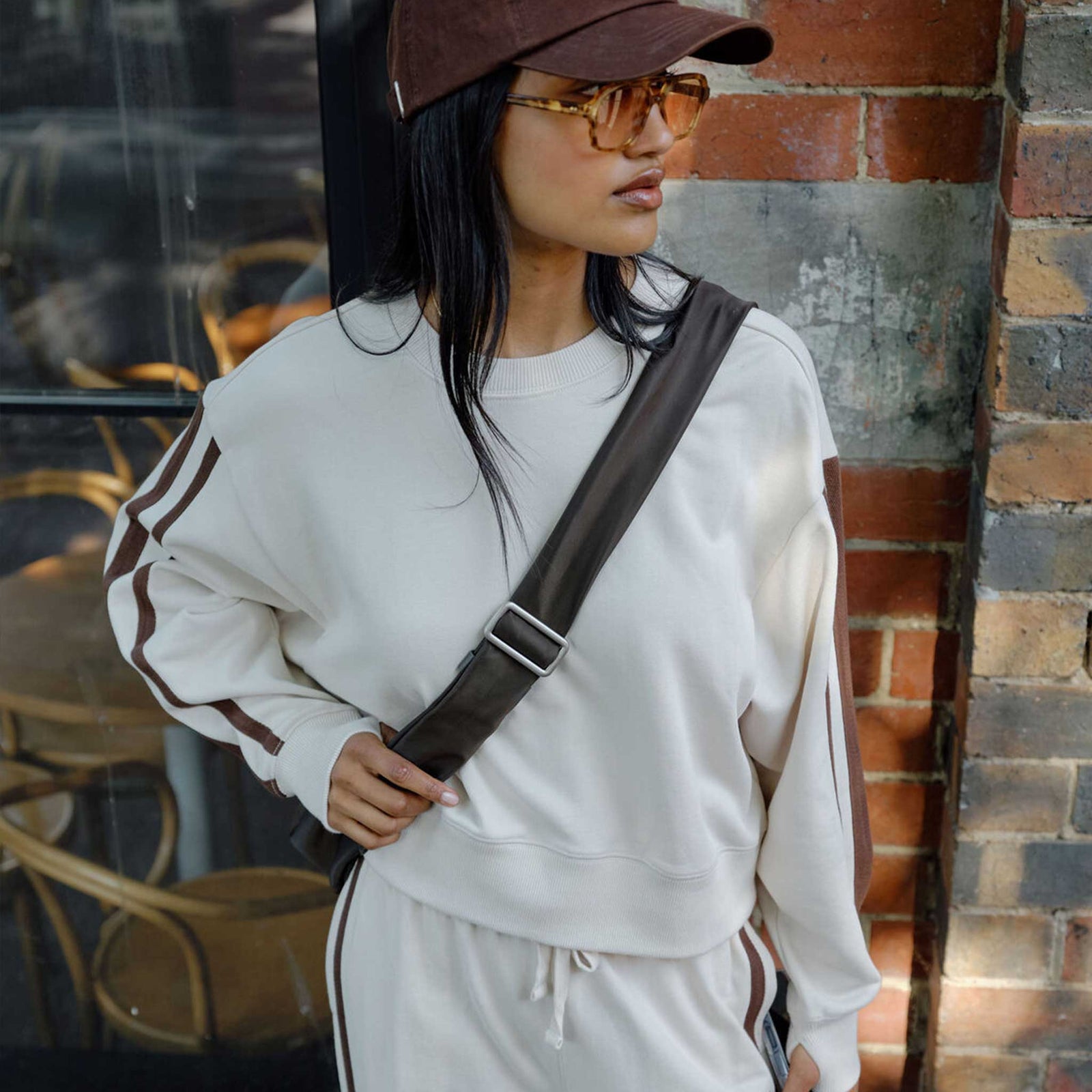 Sasha Sporty Slouchy Crew